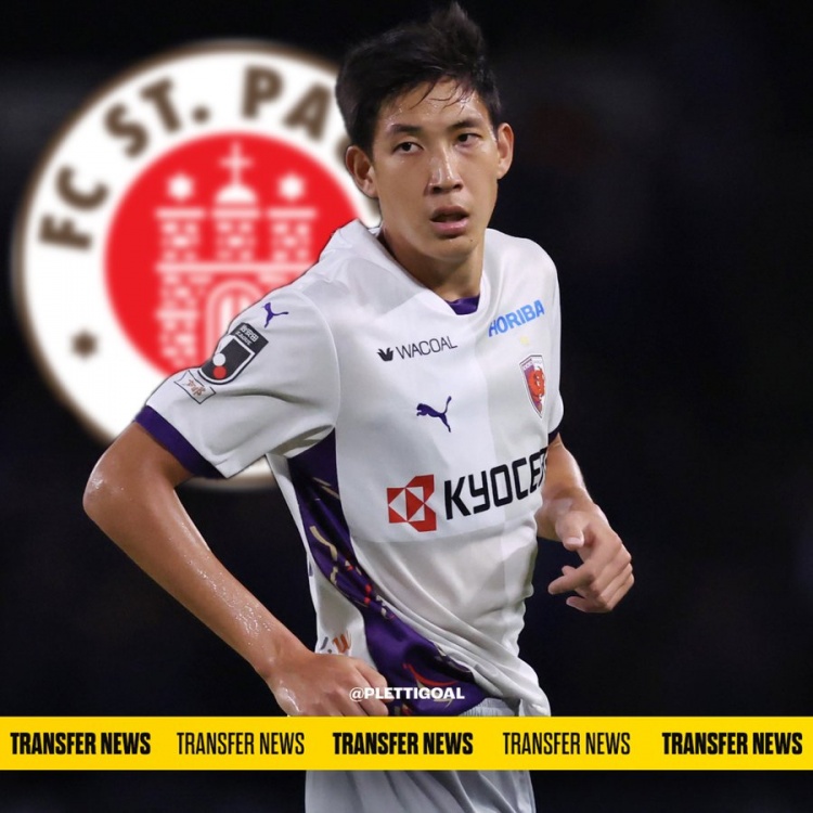 球天下体育-当前合同本月31日到期，德天空：圣保利将签下26岁日本前锋原大智