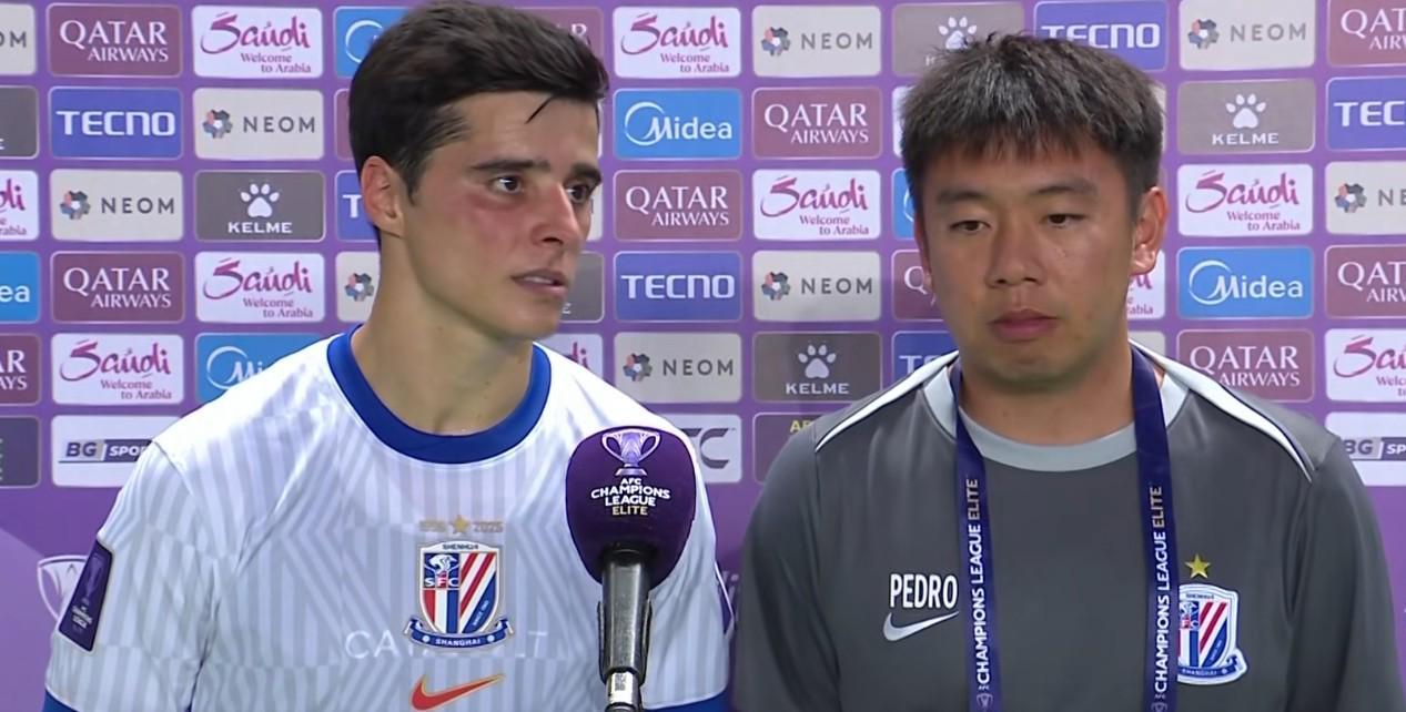 球天下体育-特谢拉：两球落后又被罚下一人不得不回撤防线，我们尽力了